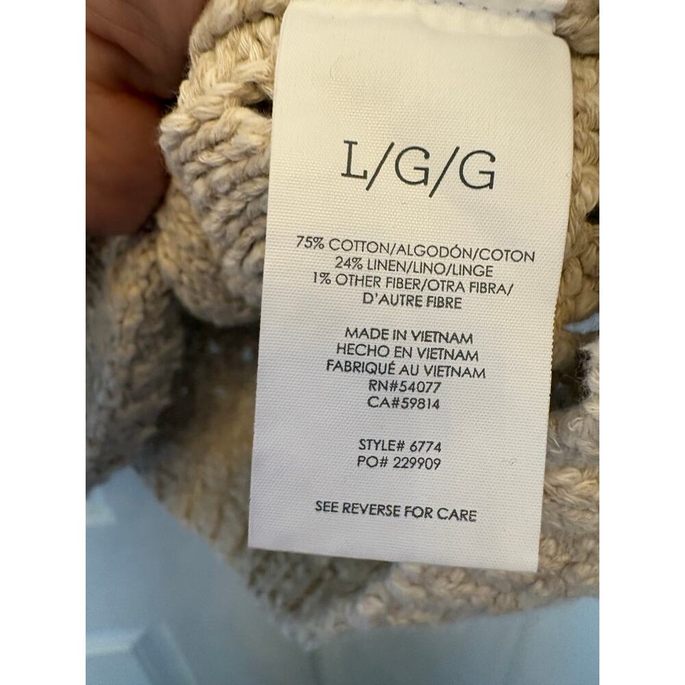 Cabi Style 6774 Tulum Pullover Sweater Size Lg - Picture 4 of 5